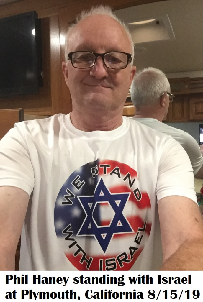 Phil Haney selfie for Israel