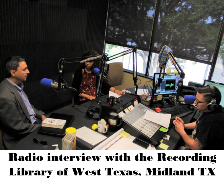 Radio interview with the Recording Library of West Texas