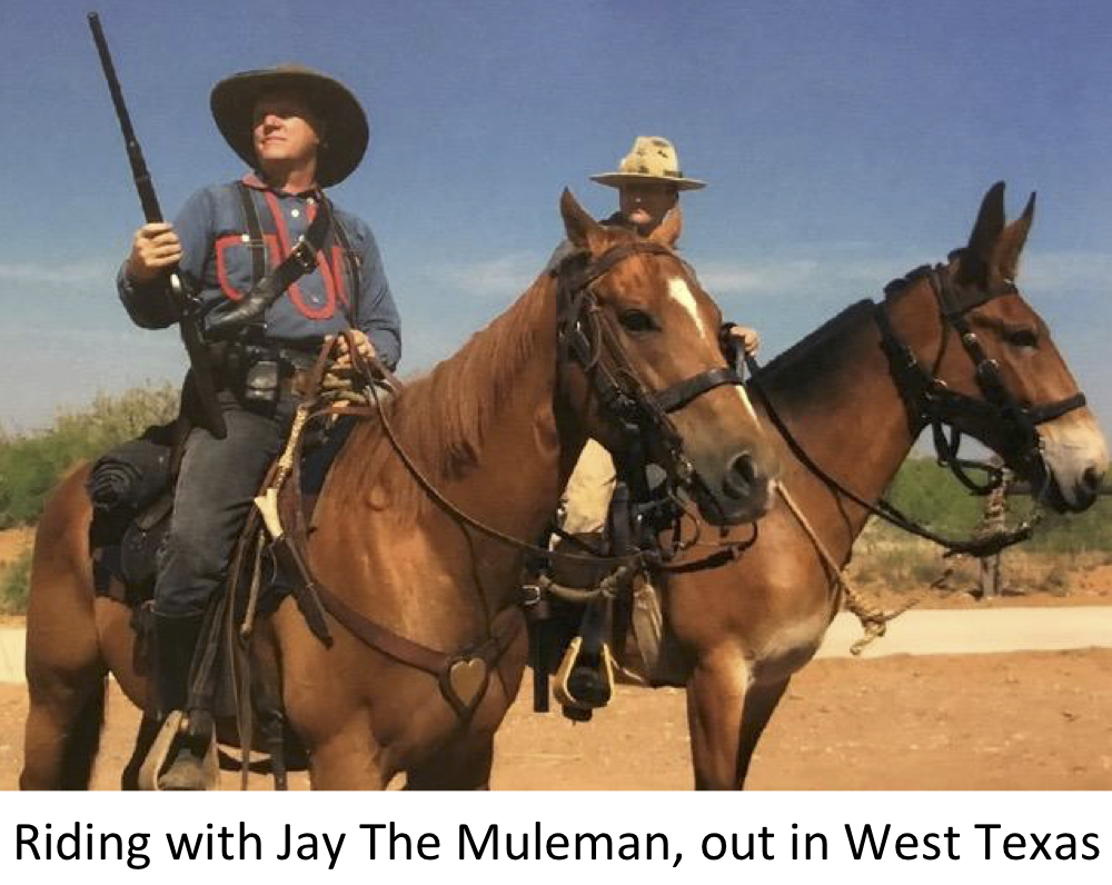 Riding with Jay The Muleman