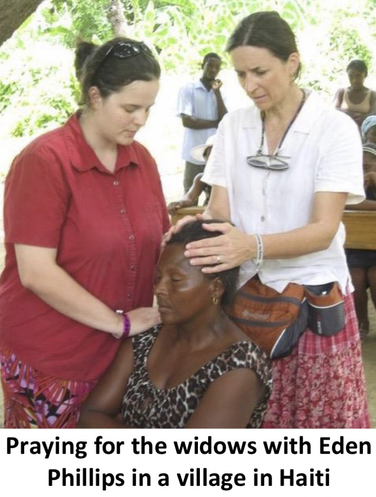 Prayer for the widows with Eden