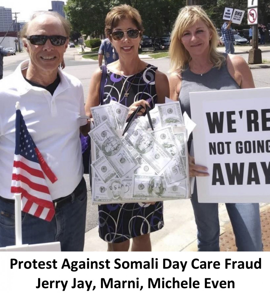 Protest Against Somali Day Care Fraud
